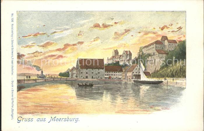 Meersburg Bodensee Teilansicht