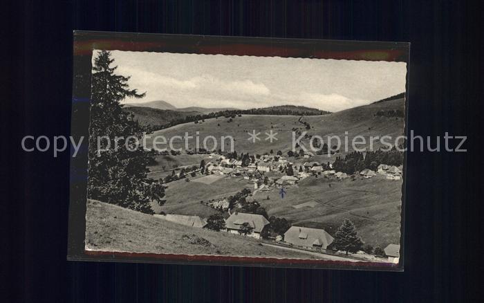 Todtnauberg Schwarzwald BW Totalansicht