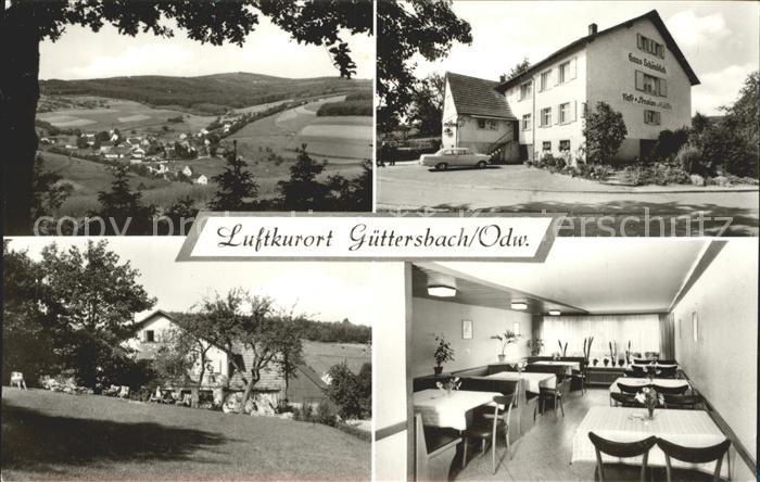Guettersbach Panorama Haus Schoenblick Gastraum