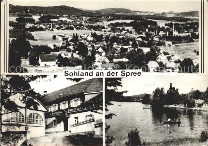Sohland Spree Panorama Gaststaette Jaegersruh Spreepartie