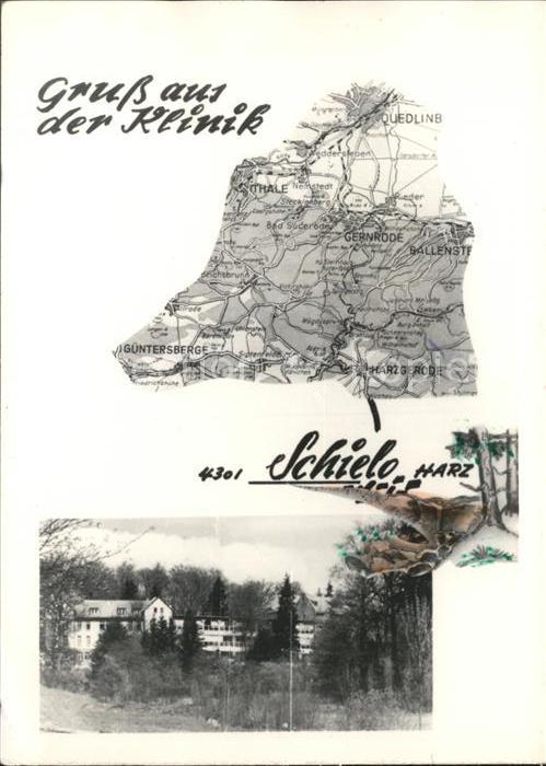 Schielo Harz Lageplan Klinik