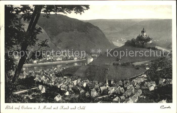 Cochem Mosel mit Kond uns Sehl