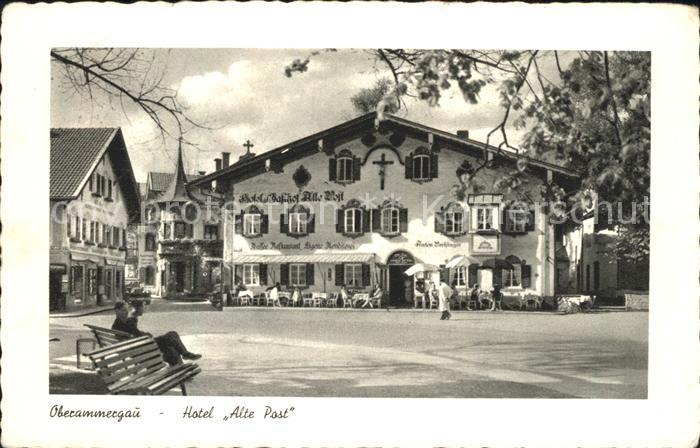 OBERAMMERGAU Bayern Hotel Alte Post