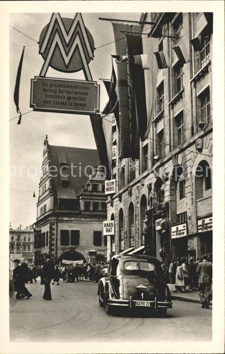 LEIPZIG Sachsen Messehaus Handelshof