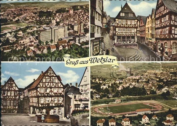 WETZLAR Lahn Hessen Eisenmarkt Werther Haus Alte Muenz