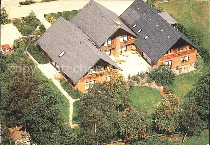 Hermannsburg Fliegeraufnahme Gaestehaus Marten