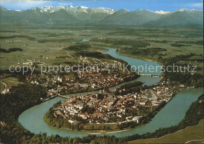 Wasserburg Inn Fliegeraufnahme