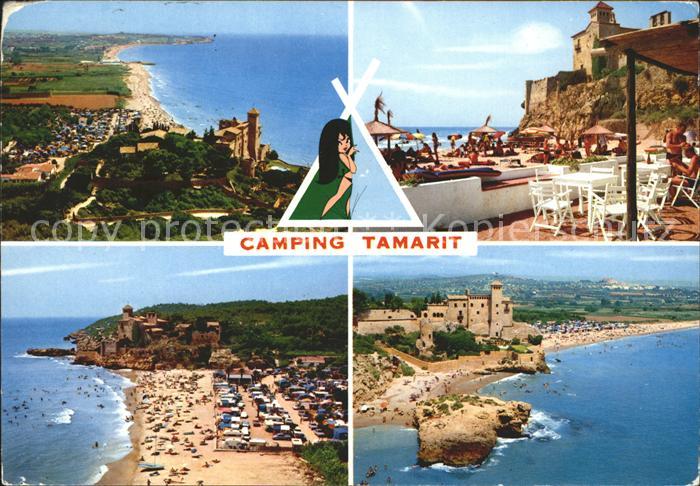 Tarragona Camping Tamarit Fliegeraufnahme