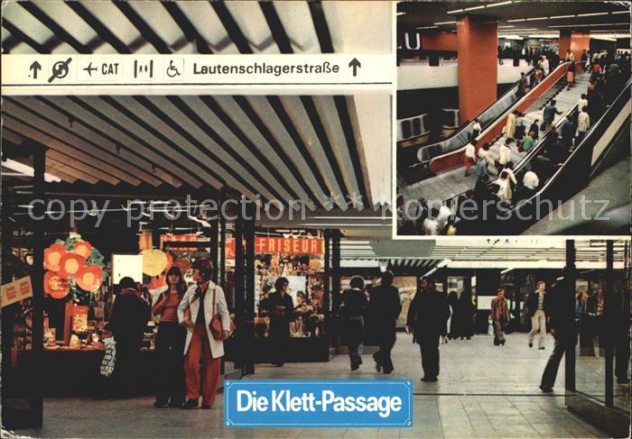 STUTTGART  CITY Klett-Passage