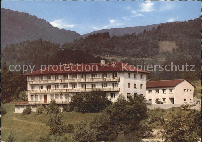 Ottenhoefen Schwarzwald Sanatorium Albertshoehe
