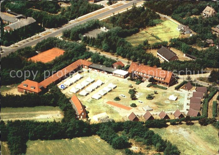 St Peter-Ording Fliegeraufnahme Erholungsheim Giessen