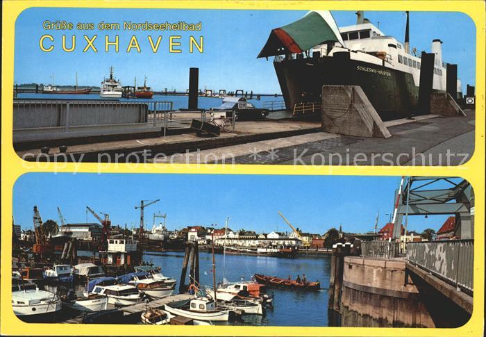 Cuxhaven Nordseebad Hafen