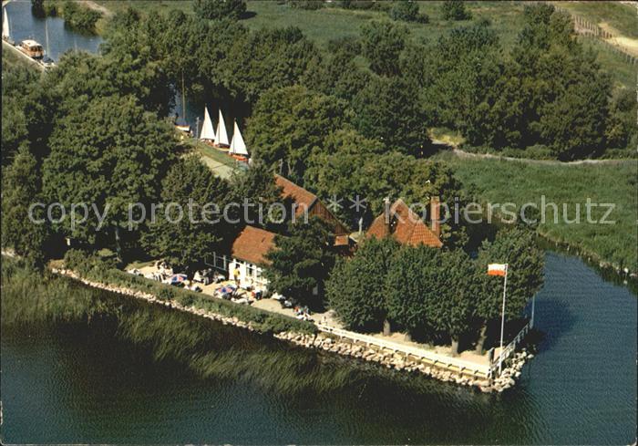Gross Groenau Fliegeraufnahme Faehrhaus Rothenhusen