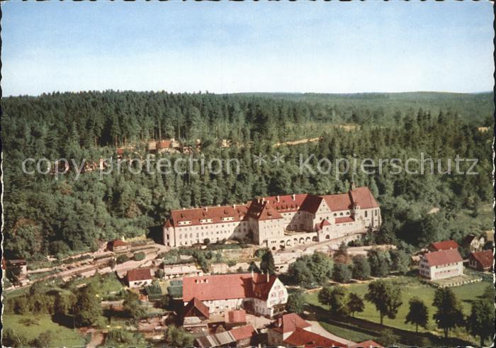 Gorheim Franziskanerkloster Fliegeraufnahme