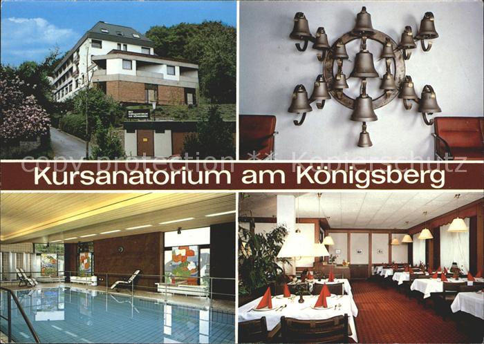 Bad Pyrmont Kursanatorium am Koenigsberg