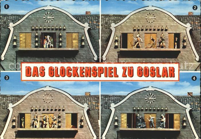 GOSLAR Harz Niedersachsen Das Glockenspiel