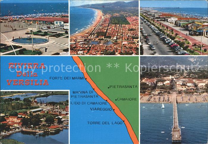 Versilia Riviera Straende