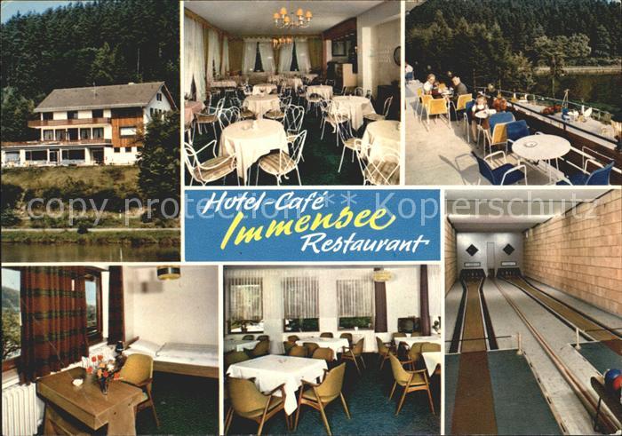 Ronshausen Hotel-Cafe-Restaurant Immensee Kegelbahn