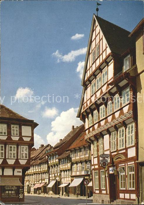 Einbeck Niedersachsen tTedenstrasse Fachwerkhaeuser