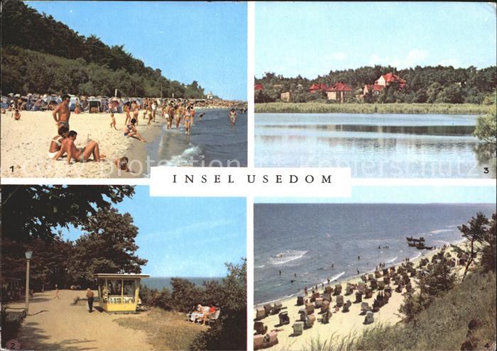 Usedom Mecklenburg-Vorpommern Koserow Strand Koelpinsee uecheritz