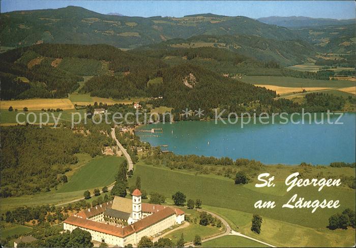 St Georgen am Steinfeld am Laengsee Fliegeraufnahme