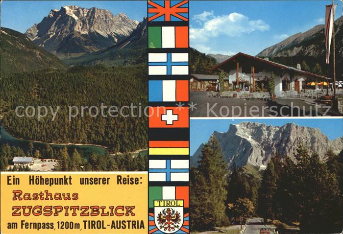 Fernpass Reutte Rasthaus Restaurant Zugspitzblick