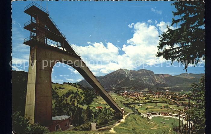 GARMISCH-PARTENKIRCHEN Bayern Olympische Sprungschanze