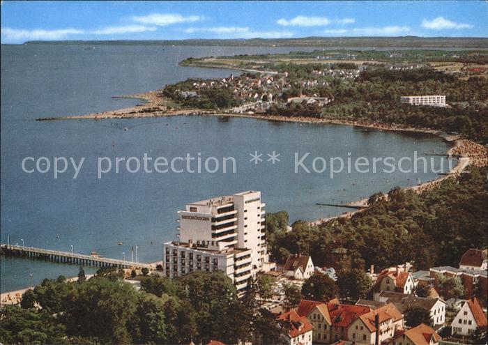 Timmendorfer Strand Fliegeraufnahme mit Strand