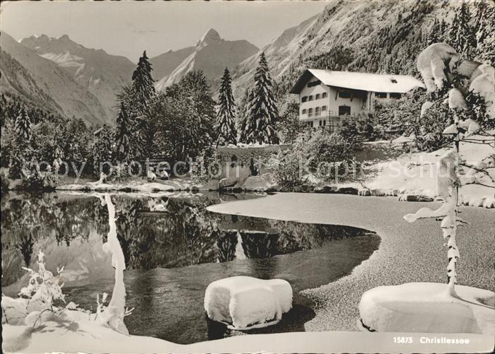 Oberstdorf Erholunghseim Christiersee