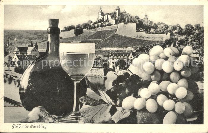 WueRZBURG Bayern Boxbeutel Wein