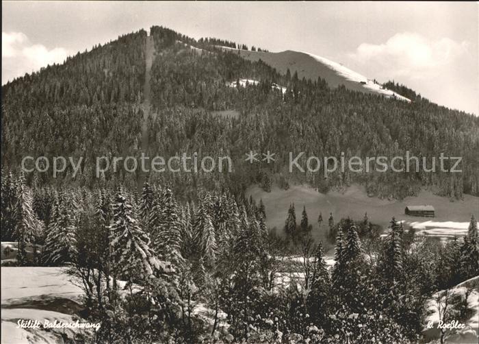 Balderschwang Skilift am Gelbhansekopf
