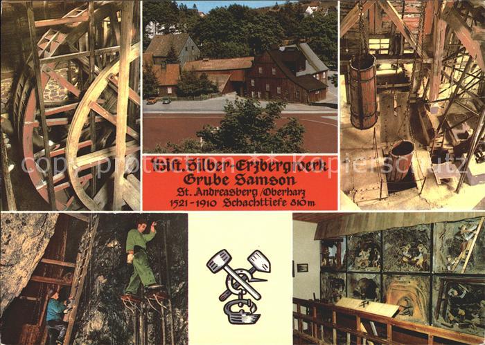 St Andreasberg Harz Silber- Erzbergwerk Gruba Samson