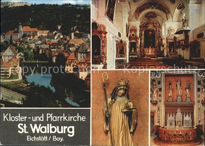 Eichstaett Oberbayern Kloster und Pfarrkirche St. Walburg