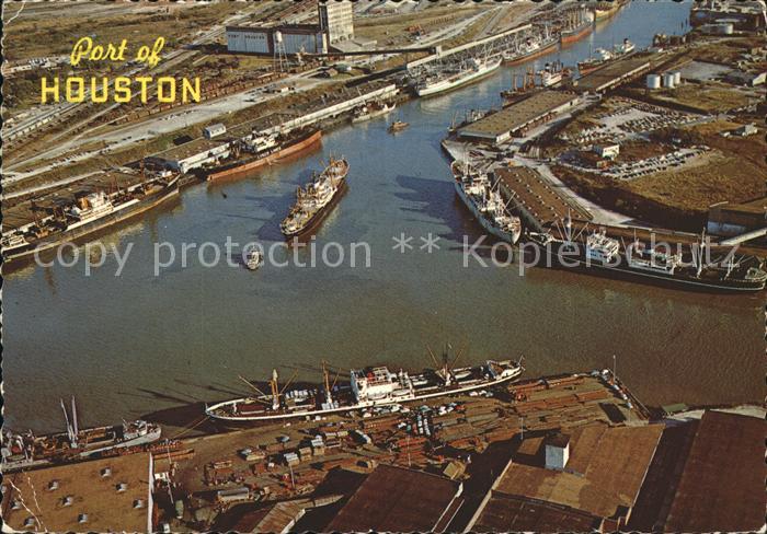 Houston Texas USA Fliegeraufnahme Port