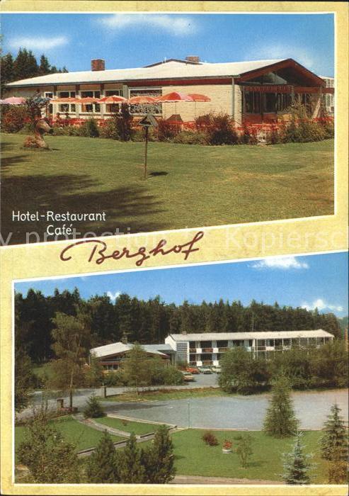 Bischofsgruen Hotel Restaurant Cafe Berghof