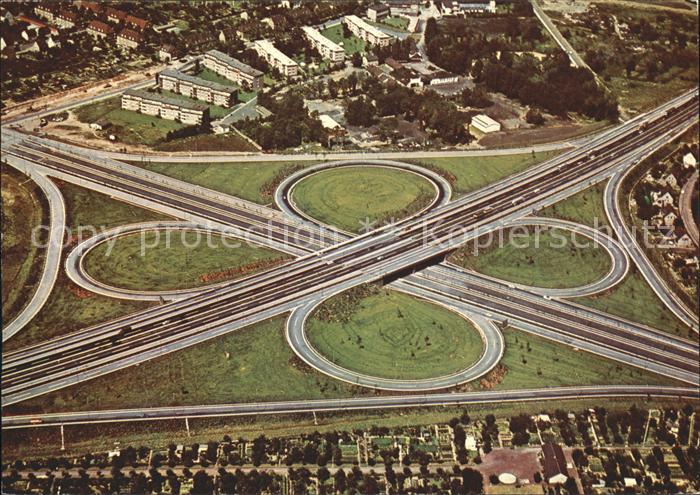Bonn Rhein Strassenschleife Fliegeraufnahme