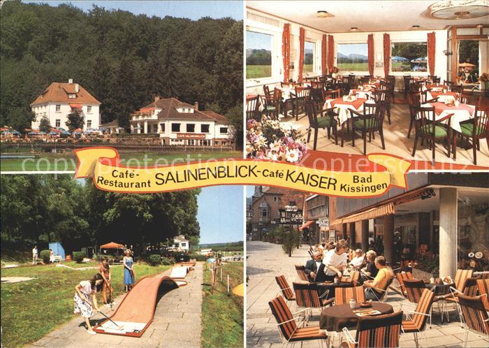 Bad Kissingen Cafe Restaurant Salineneck Kaiser Minigolf
