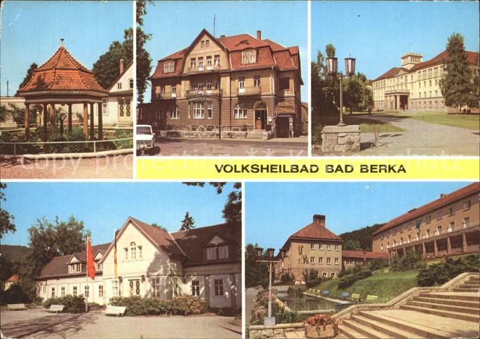 Bad Berka HO Kurhotel Zentralklinik Kurmittelhaus