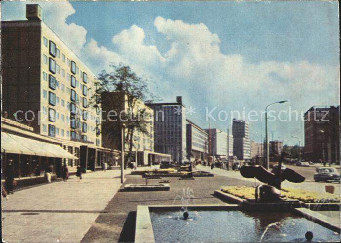 LEIPZIG Sachsen Georgiring mit Hotel Deutschland