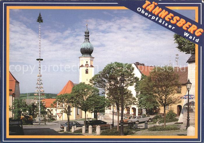 Taennesberg Marktplatz Pfarrkirche