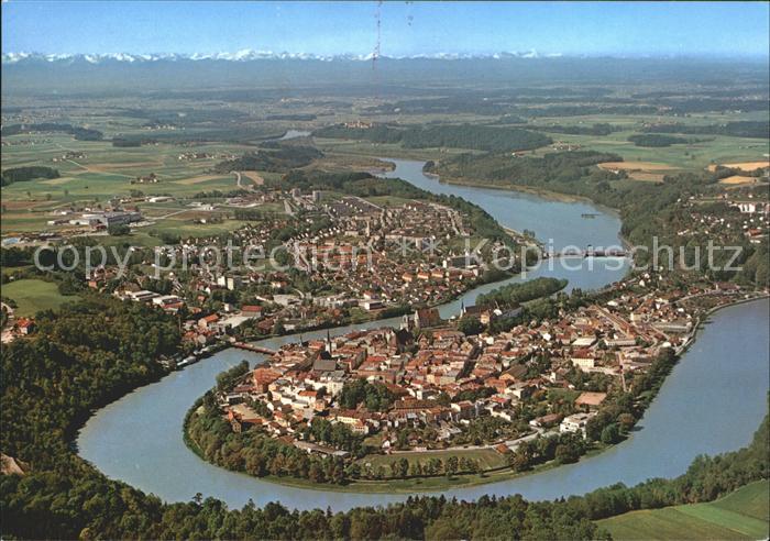 Wasserburg Inn Fliegeraufnahme