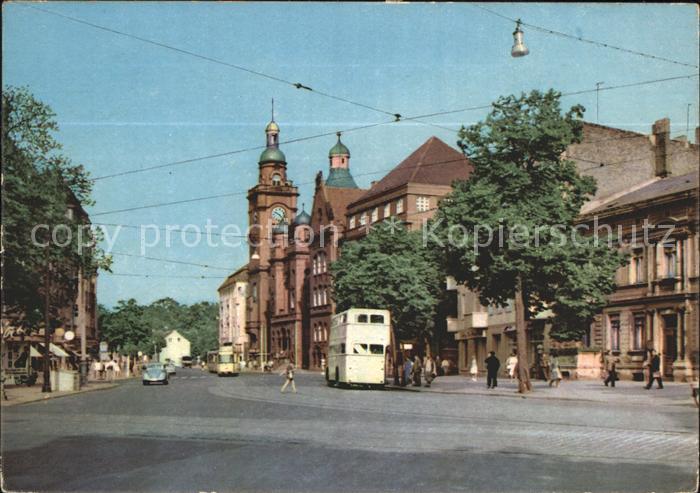 Pankow Breite Strasse mit Rathaus