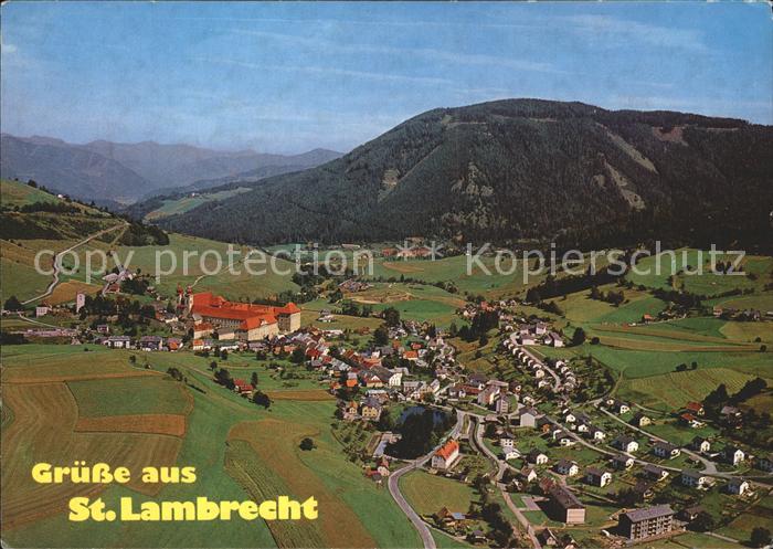 Steiermark St. Lambrecht Fliegeraufnahme