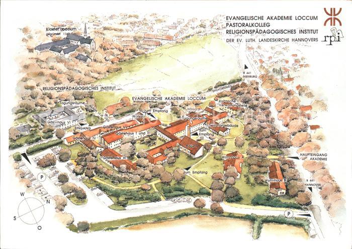 Loccum Religionspaedagogisches Institut Kloster Skizze