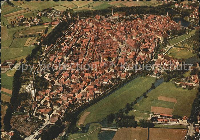 Dinkelsbuehl Fliegeraufnahme