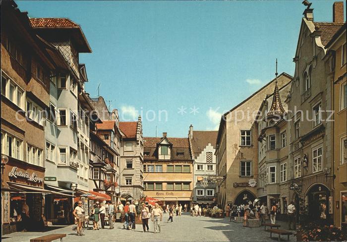 Lindau Bodensee Hauptstrasse Fussgaengerzone