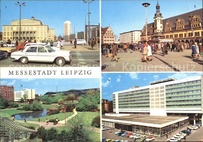 LEIPZIG Sachsen Opernhaus Karl-Marx-Platz alte Waage Interhote Stadt Leipzig