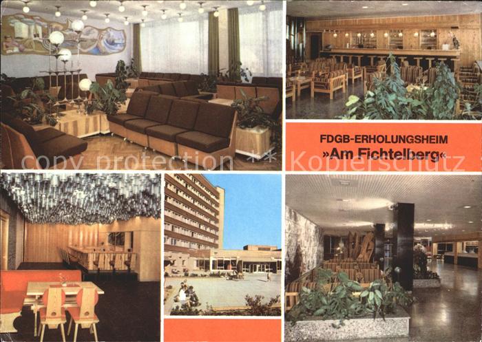 Oberwiesenthal Erzgebirge FDGB Erholungsheim Am Fichtelberg