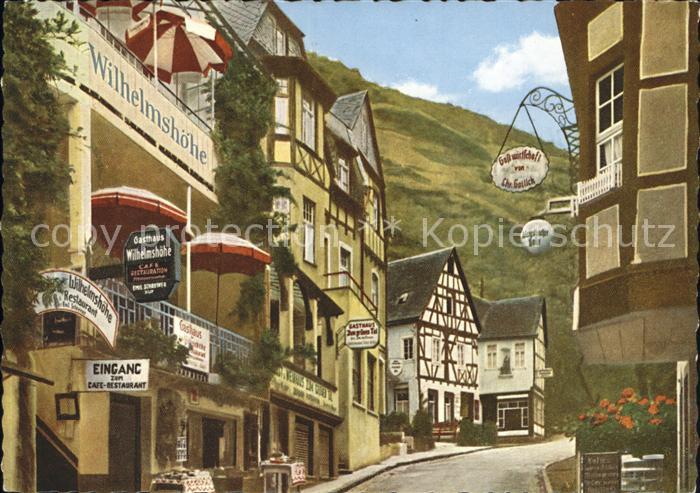 Bornhofen Kamp Gasthaus Wilhelmshoehe