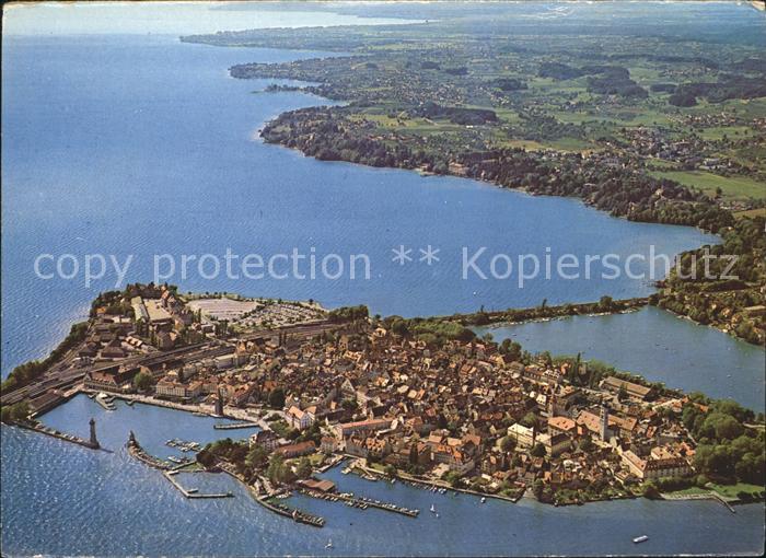 Lindau Bodensee Fliegeraufnahme